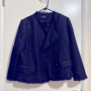 Ann Taylor Tweed Blazer - Size 14